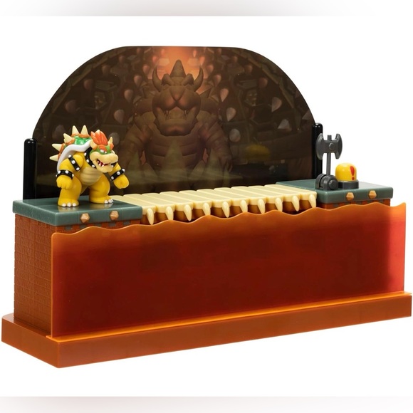 Super Mario Bros Deluxe Bowser Battle Playset Brand New - Picture 7 of 12